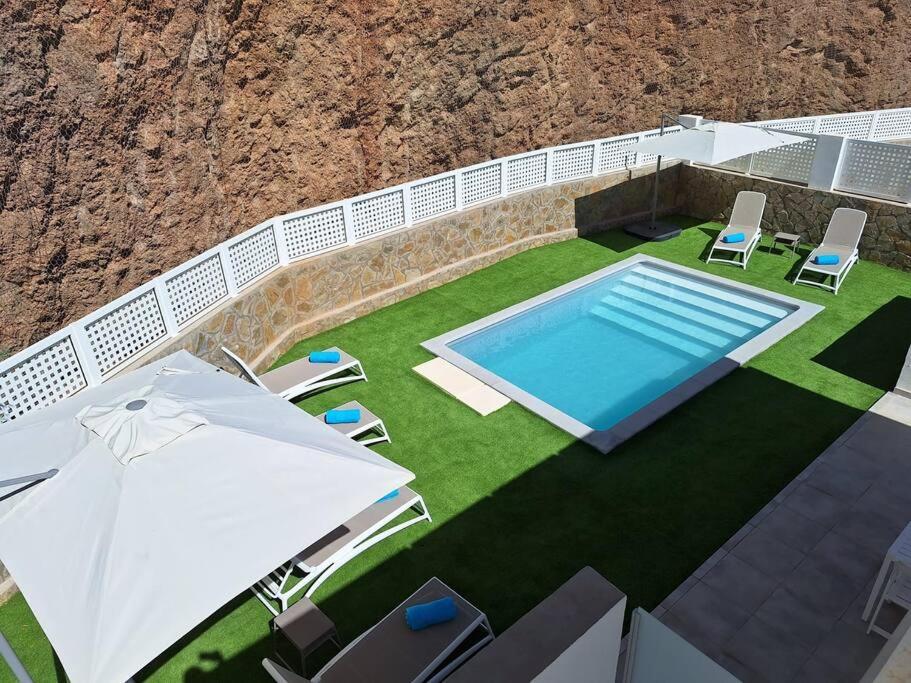 Malibu Mogan Secret Pool Villa - Piscina Privada Y Climatizada - Exclusive Heated Pool La Playa de Tauro 외부 사진
