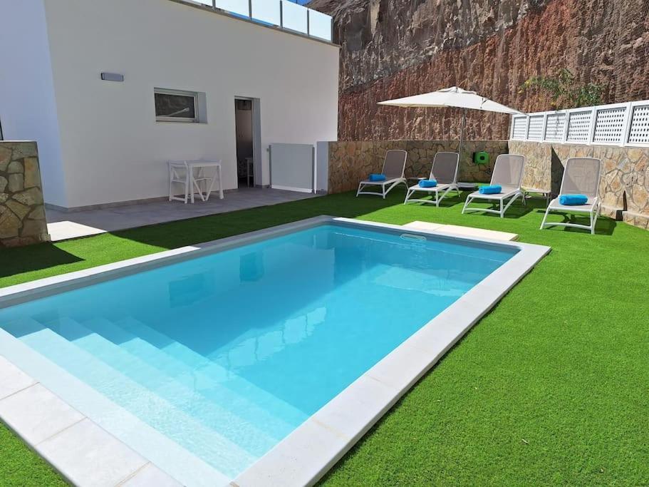 Malibu Mogan Secret Pool Villa - Piscina Privada Y Climatizada - Exclusive Heated Pool La Playa de Tauro 외부 사진