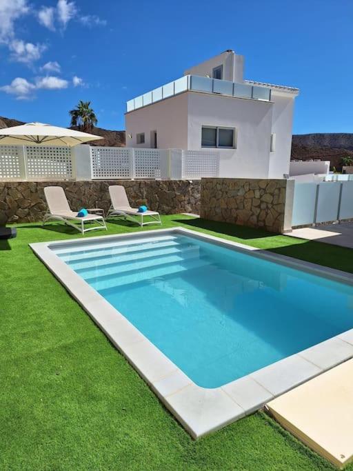 Malibu Mogan Secret Pool Villa - Piscina Privada Y Climatizada - Exclusive Heated Pool La Playa de Tauro 외부 사진