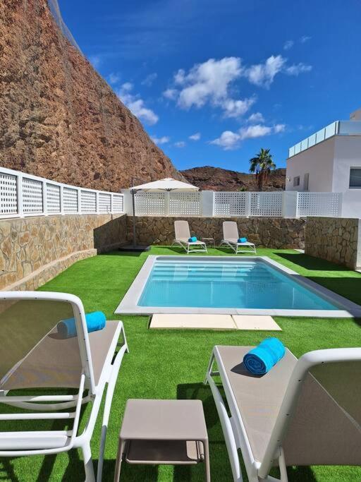 Malibu Mogan Secret Pool Villa - Piscina Privada Y Climatizada - Exclusive Heated Pool La Playa de Tauro 외부 사진